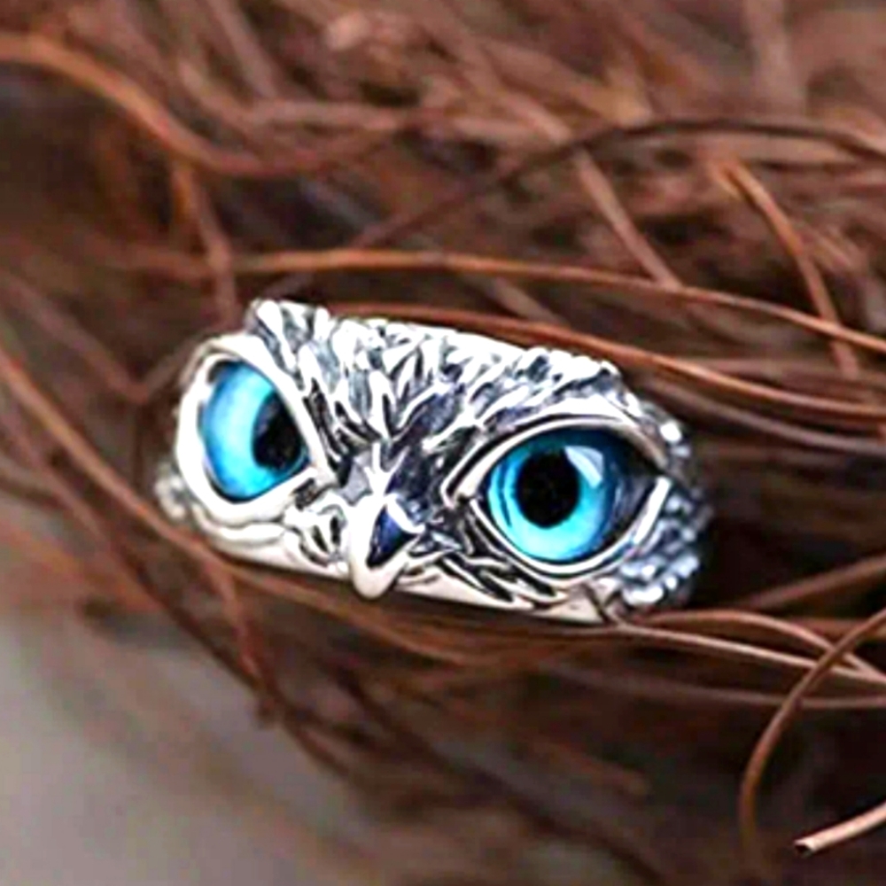 Adjustable Owl Ring - image 1